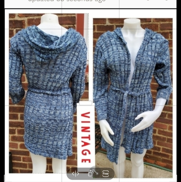 Vintage 80's hoodie  sweater‎ L - Picture 9 of 9